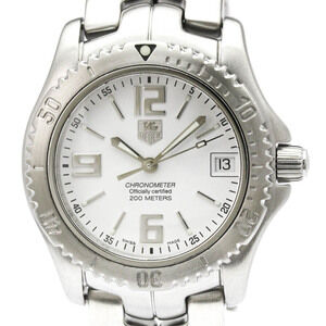 TAG HEUER Link Date Steel Automatic Mens Watch WT5211 Polished